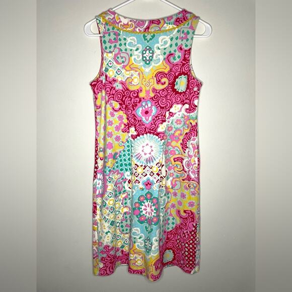 Talbots Sleeveless Medallion Print Dress Size SP - Picture 8 of 8